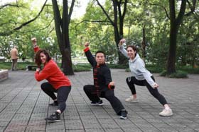 太极文化初体验 ——华东理工大学2017级留学生太极文化讲座