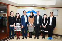 上海交通大学上海高级金融学院FMBA项目主任倪海英一行访问社科赛斯教育集团