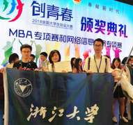 954个项目同台竞技，浙大MBA学子在“创青春”全国大学生创业大赛第三次斩获“金奖”！