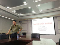 科研工作坊第11期:“Tips for good writing”成功举办