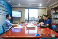 河北工业大学MBA中心招生总监耿立校老师做客中国MBA教育网在线直播栏目
