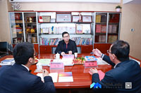 交流·共建||沈阳大学毕太富老师访问社科赛斯教育集团暨中国MBA教育网