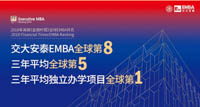 上海交大安泰2020年EMBA招生简章（综合方向）