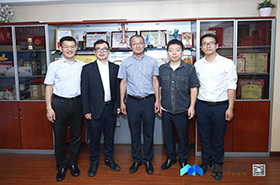 浙江大学国际联合商学院副院长瞿海东一行访问社科赛斯考研暨中国MBA教育网