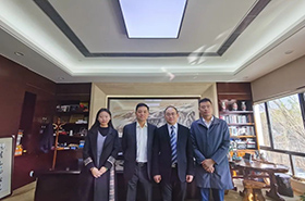 南京航空航天大学经济与管理学院副院长王子龙带队调研北京天九共享控股集团