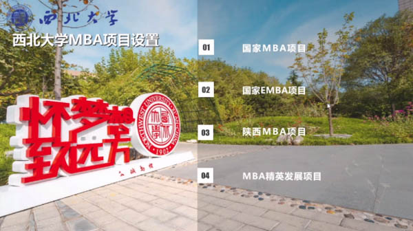 西北大学MBA/EMBA参加第五届MBA项目联展并发布2022招生政策