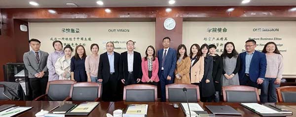 四川大学商学院MBA教育中心来南京航空航天大学MBA调研
