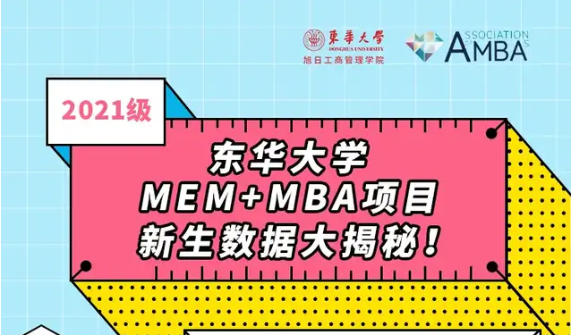跨山越海，齐聚东华 | 欢迎报考东华大学2022级MEM+MBA项目
