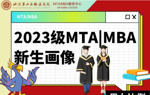 一图揭秘北二外2023级MTAMBA新生画像