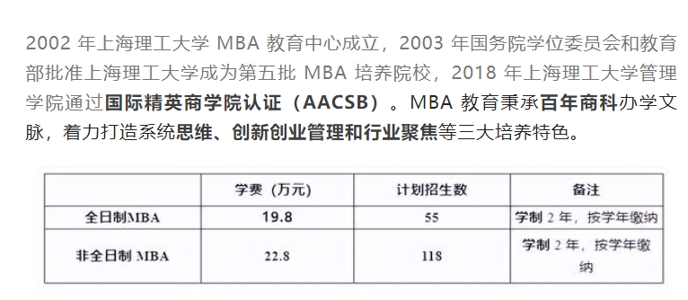 2024 级上理 MBA 学费、学制、计划招生数、奖助学金政策、网报攻略、招生简章一览无余