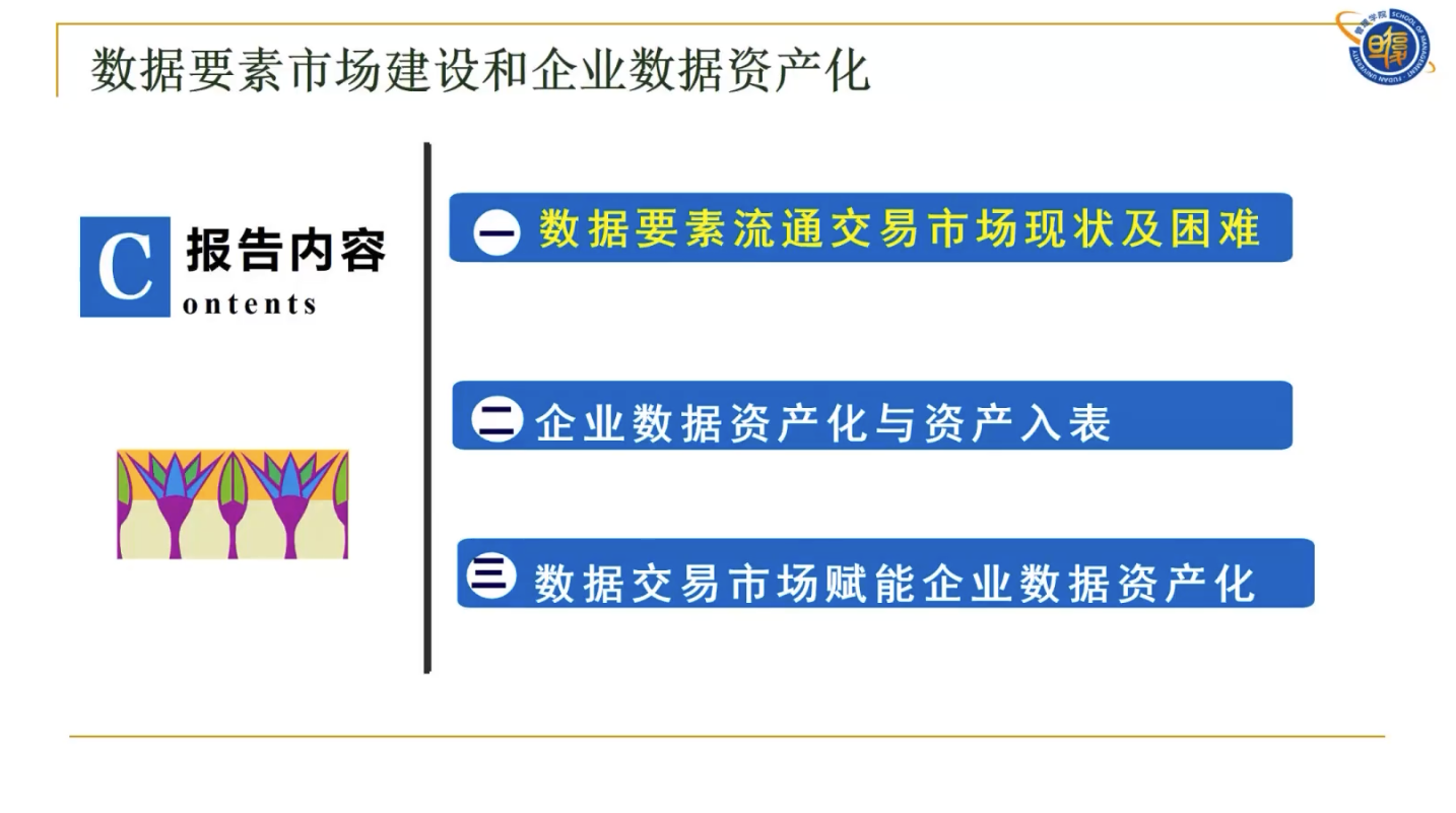 南京大学MBA讲座回顾 | 数据要素市场建设与企业数据资产化