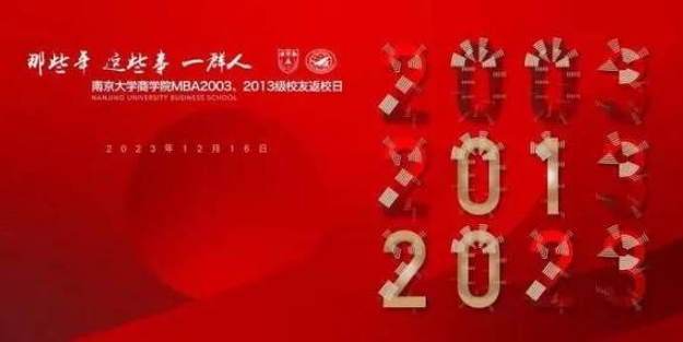 校友返校 | 南京大学商学院MBA2003、2013级校友返校活动圆满举行！