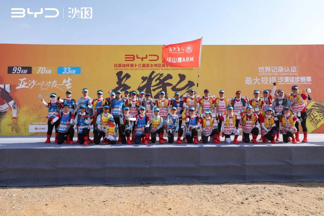 喜报 | 山大MBA泰山队沙13载誉凯旋！