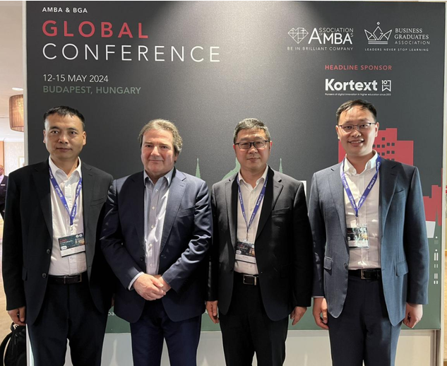 华中科技大学管理学院参加2024年AMBA&BGA全球大会