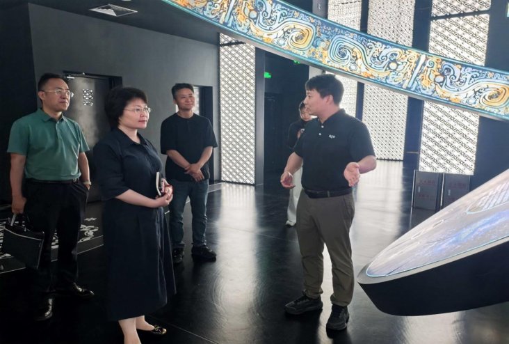 何玉润院长一行赴东方艺云科技调研交流