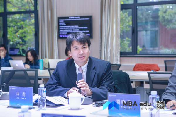 9中央财经大学商学院院长兼MBA教育中心主任林嵩教授作院情综合报告-5.jpg
